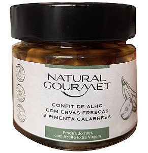 Alho Confit com Ervas Frescas e Pimenta Calabresa
