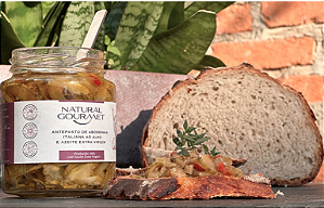 Antepasto de Abobrinha Italiana com Alho, Ervas e Azeite Extra Virgem