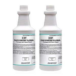 Kit c/ 2 Easyfresh Floral 1l Spartan Facilitador Para Passar Roupas
