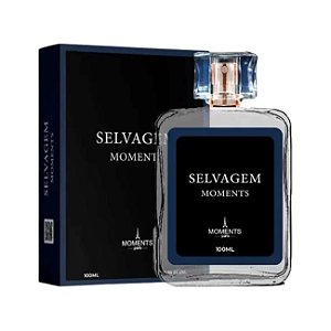 Perfume Selvagem 100ml Moments Paris Masculino