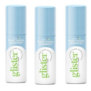 Hálito Fresco Spray Bucal Glister Kit C/3