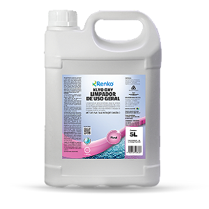 Klyo Oxy Floral Limpador Uso Geral Peróxido De Hidrogênio 5l