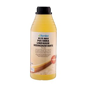 Limpador Desincrustante Klyo Max Pos Obra Renko 1 L