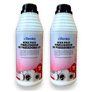 Kit 2 Nixx Finalizador De Passadoria Ht 1l Para Tecido Renko