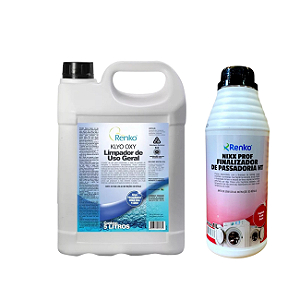 Finalizador Nixx Prof Ht 1l + 01 Klyo Oxy 5l Renko