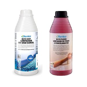 Kit Renko - 1 Klyo Max 1l + 1 Klyo Floor 1l
