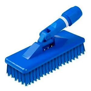 Kit com 95 Suporte Lt Escova Maxi Tech Azul Bralimpia Limpa Tudo