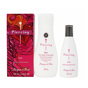 Ela Perfume + Hidratante + Desodorante -kit L'acqua Di Fiori