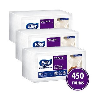 Toalha Papel Elite - Tripla Camada Com 450 Folhas