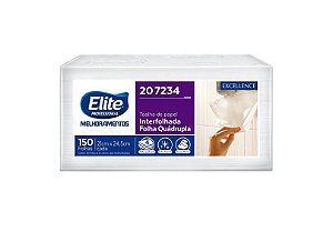Papel Toalha Interfolhado Excellence Elite Folha Quádrupla 150 Folhas