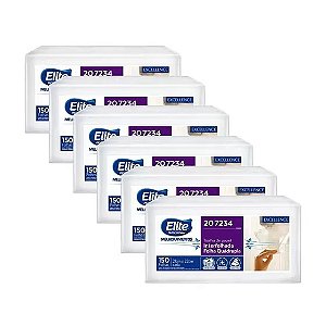 Toalha Excellance Interfolhada - Pacote Com 900 Folhas Quádruplas