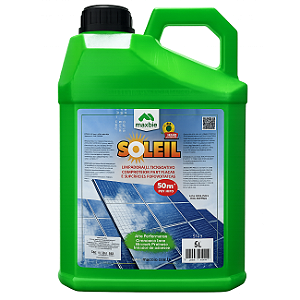 Limpa Painel Solar Soleil 5L Proteção Fotovoltaica