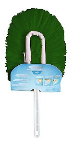 Espanador Microfibra Eletrostático Verde - Bralimpia