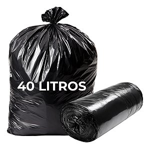 Saco Lixo 40l Reforçado P16 100un Uso Profissional