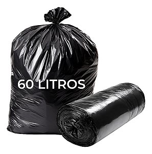 Saco Lixo 60l Reforçado P16 80un Uso Profissional