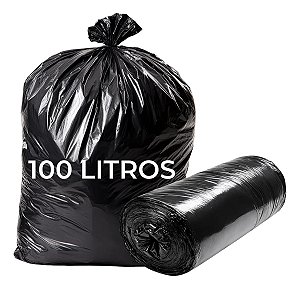 Saco Lixo 100l Reforçado P19 Virgem 75un Plastnova