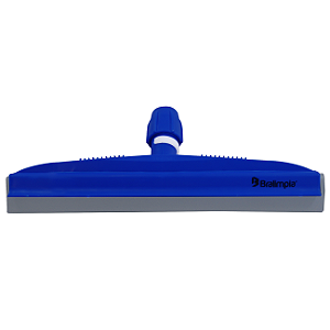 Rodo Dry 45cm Borracha Dupla Profissional Bralimpia Sem Cabo