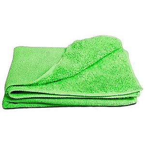 Pano Microfibra Verde 40x40cm Bralimpia Limpeza Profissional