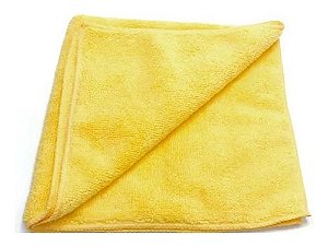 Pano Microfibra Amarelo 40x40cm Bralimpia Limpeza Profissional