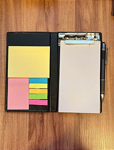 Bloco de Anotações e Post-Its + Caneta