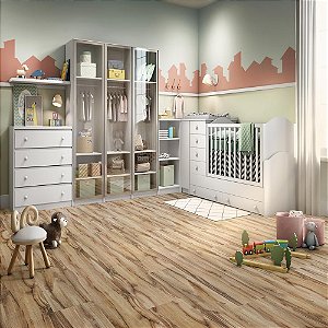 Piso Laminado Click Eucafloor - Carvalho Córdoba Tecno 9/10
