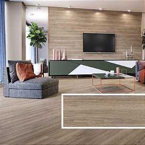 Piso Laminado Click Eucafloor - Carvalho Canela Tecno 18
