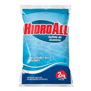 Sulfato de Alumínio 2kg Hidroall