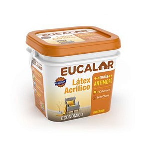 Tinta Acrílica Branco 3,6lts Eucalar