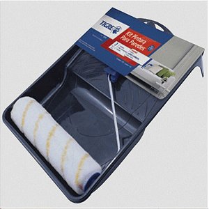 Kit Pintura 3 peças com Rolo Anti-Respingo Tigre