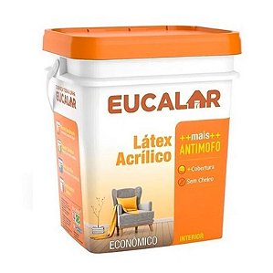 Tinta Acrílica Marfim 18L Eucalar