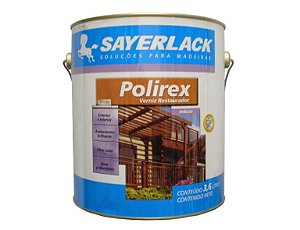 Verniz Polirex Imbuia 3,6L Sayerlack