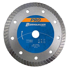 Disco Diamantado Porcelanato Berwanger 110mm