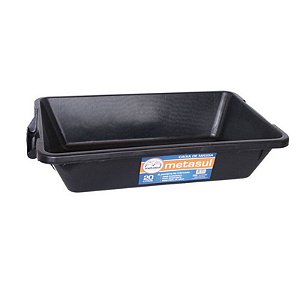 Caixa P/massa Preta Pvc 20 Lts