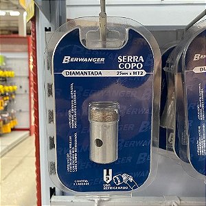 Serra Copo Diamantada 25mm Berwanger