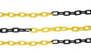Metro Corrente Pvc 09mm Pr/amar