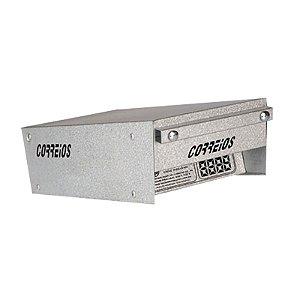 Caixa de Correio para Grade 33x15,5x9cm Tecnometal