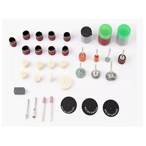 Kit Acessórios para Microrretifica 105 Peças Mundi