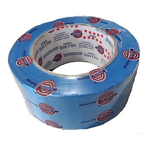 Fita Crepe Imperm. 50mmx50m Azul