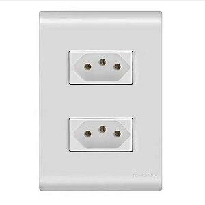 Tomada 4x2 Dupla Liz 57170/066 Tramontina