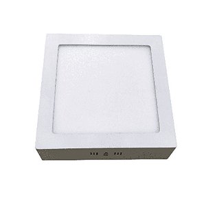 Painel Led de Sobrepor Quadrado 12w Frio Blumenau