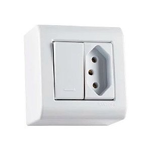 Interruptor Simples Tom20a Lizflex Tramontina