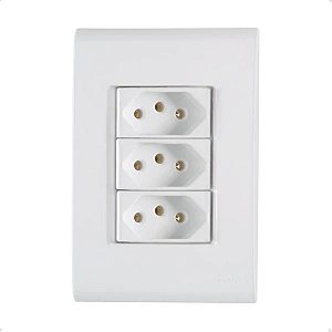 Tomada 4x2 Tripla Liz 57170/079 Tramontina