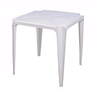 Mesa PVC Bela Vista Quadrada 70x70 cm Mor