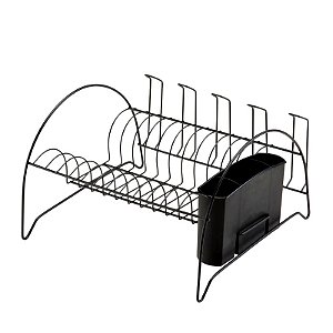 Escorredor Black Fan com Porta Copos Arthi