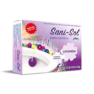 Pedra San. Lavanda 20g Sani Sol