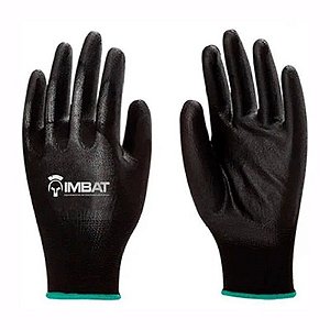 Luva Preta Pu "g" T9 Tátil Imbat