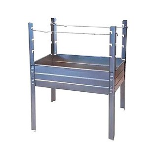 Churrasqueira Galvanizada Alta Adams 60 x 40 x 20 cm