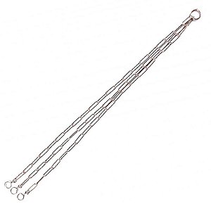 Corrente Metal com Blister 64cm Nutriplan
