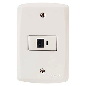 Tomada para telefone Lux2 Tramontina