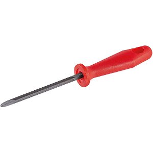 Lima Triangular Delgada 4" com Cabo Worker